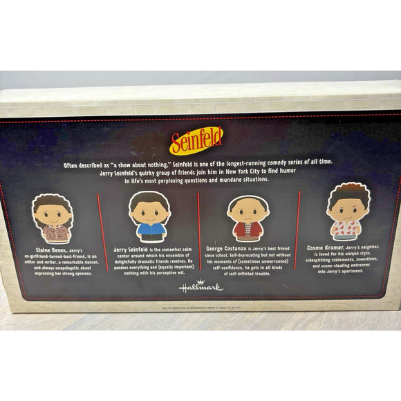 SEINFELD 4pc Plush Set Elaine Jerry Elaine Kramer Itty Bittys 2 ELAINES NOGEORGE - Picture 4 of 8